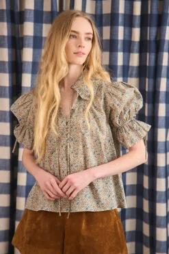 Mayfair Blouse - Made with Liberty Fabric in Katie and Millie