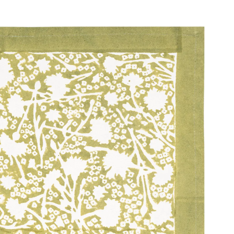 Meadows Placemats Vert, Set of 6