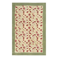Meadows Tea Towels Red & Green, Set of 3