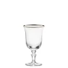 Medici Liquor Goblets Platinum Thread, Set of 2