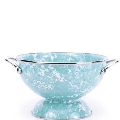 Medium Colander in Sea Glass