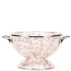 Medium Colander in Taupe Swirl