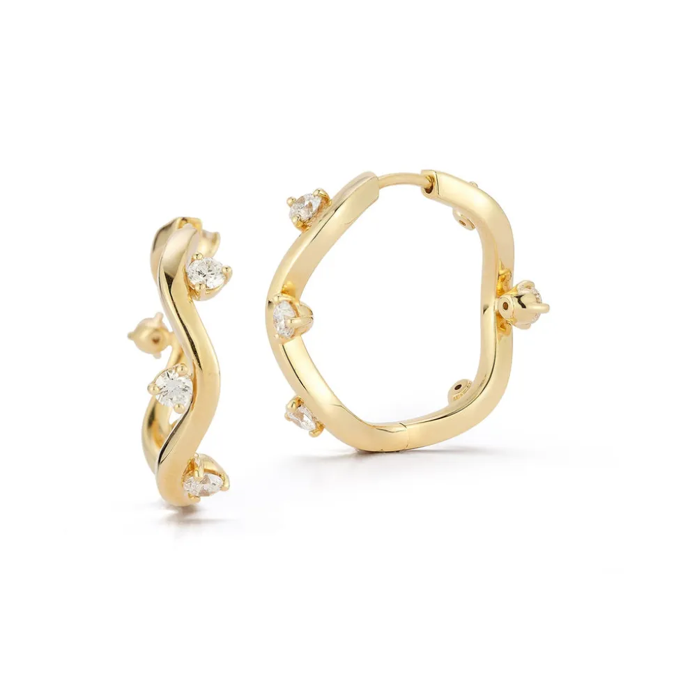 Medium Constellation Hoops