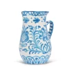 Medium Pitcher With Hand Painted Designs