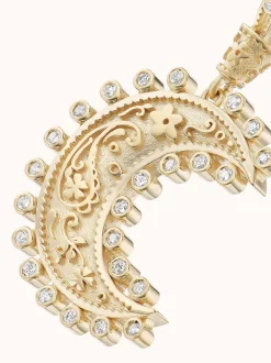 Medium Southwestern Moon Charm