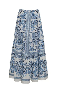 Melanie Skirt in Saltaire Light Blue