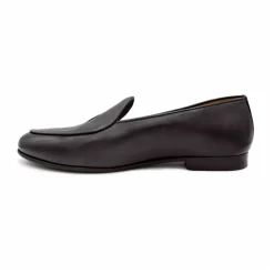 Men’s Black Leather Milano Loafer