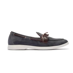 Men's Blue Suede Barca Yacht Loafer