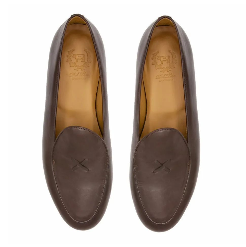 Men's Brown Leather Milano Loafer