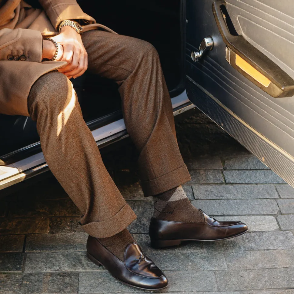 Men's Brown Leather Milano Loafer