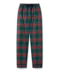 Men’s Brushed Twill Pajama Pants in Kensington Tartan