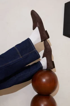 Men's Chocolate Suede Centesimo