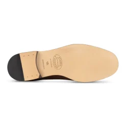 Men’s Flock Espresso Suede Slipper