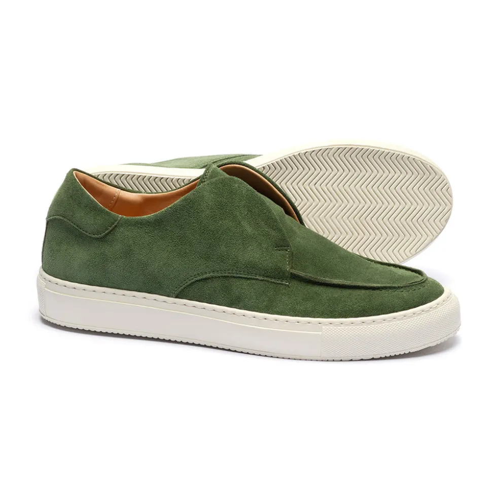 Men's Green Suede Pitti Sneaker