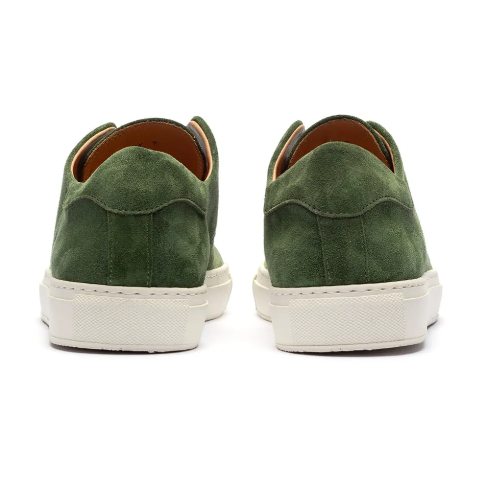 Men's Green Suede Pitti Sneaker