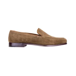 Men's Khaki Loden Suede Venetian