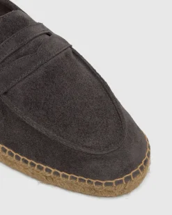 Men's Nacho in Charcoal Leather