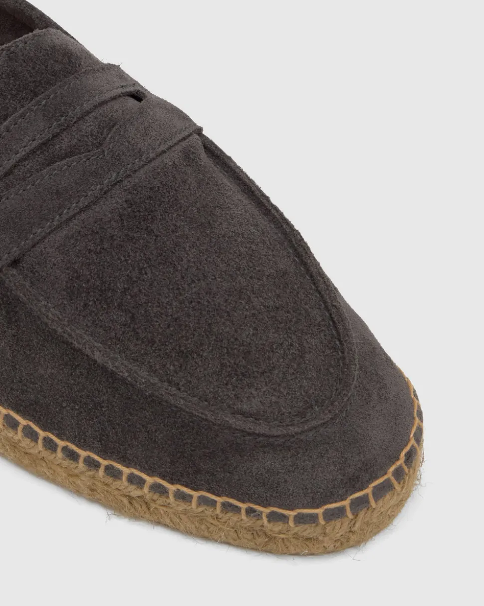 Men's Nacho in Charcoal Leather