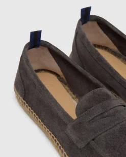 Men's Nacho in Charcoal Leather
