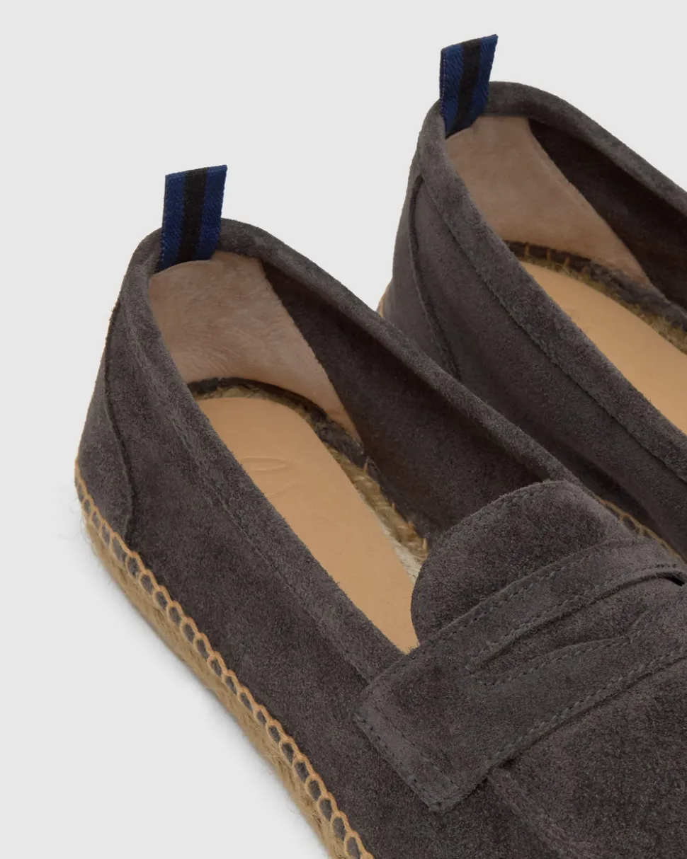 Men's Nacho in Charcoal Leather