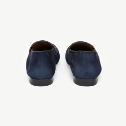 Men's Navy Suede Centesimo