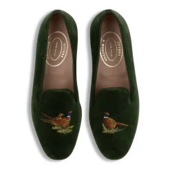 Men’s Pheasants Forest Velvet Slipper