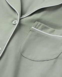 Men’s Pima Pajama Set in Sage