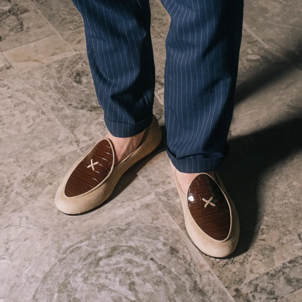 Men's Sandstone Croc Milano Loafer