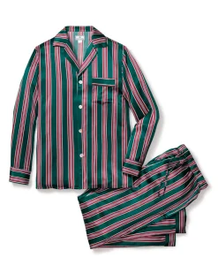 Men’s Silk Pajama Lancaster Stripe in Lancaster Stripe