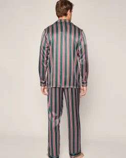 Men’s Silk Pajama Lancaster Stripe in Lancaster Stripe