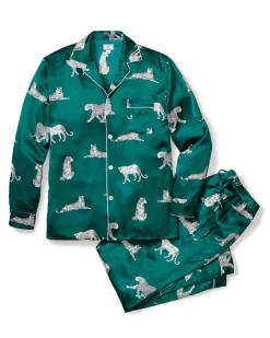 Men’s Silk Pajama Set in Panthère de Luxe