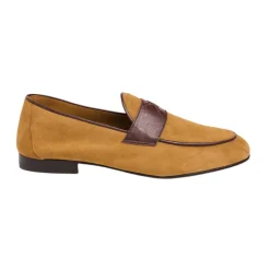 Men's Tan Suede Centesimo
