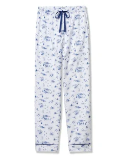 Men’s Twill Pajama Pants in Chalet Toile