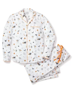 Men’s Twill Pajama Set in Trick or Treat