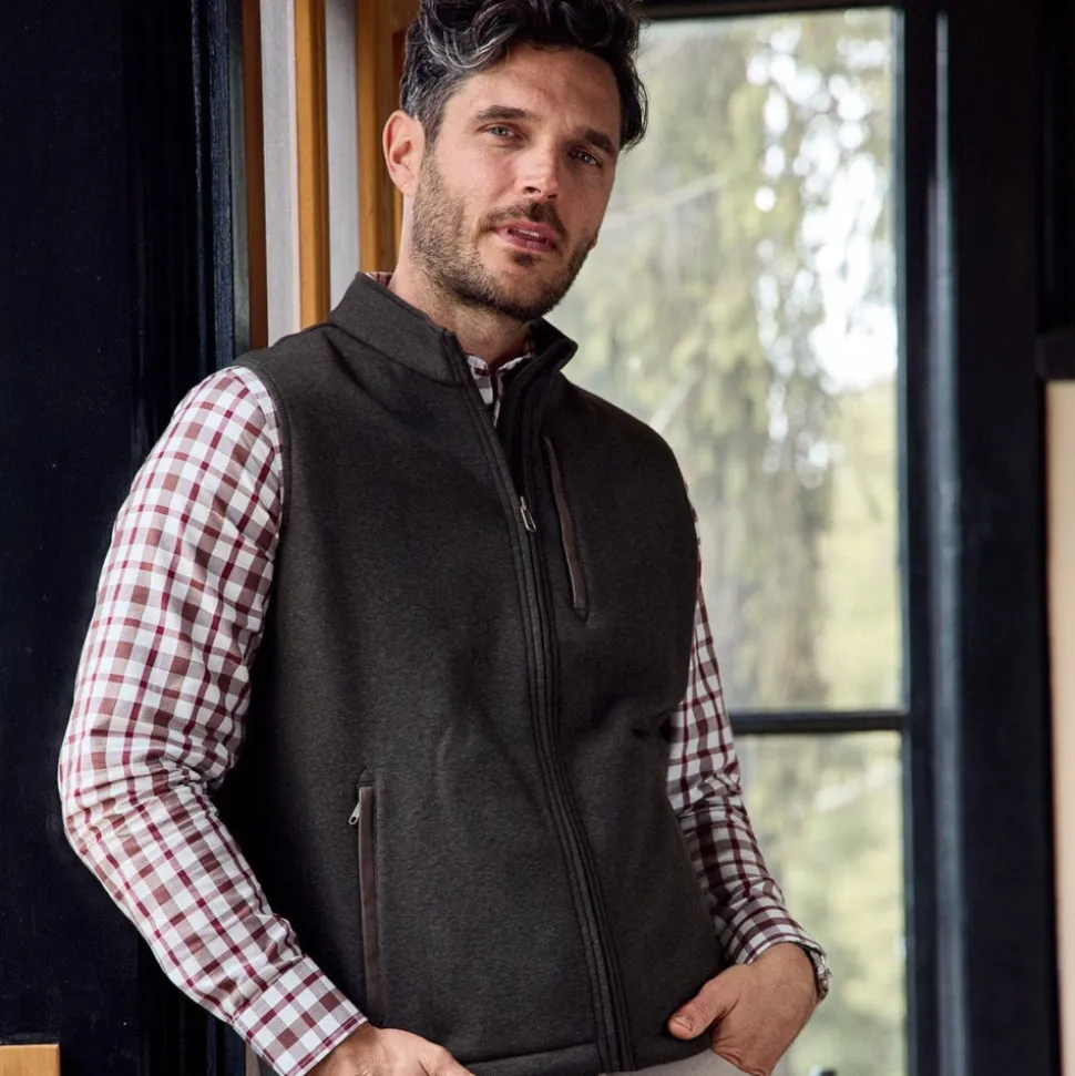 Men’s Warren Polywool Fleece Vest