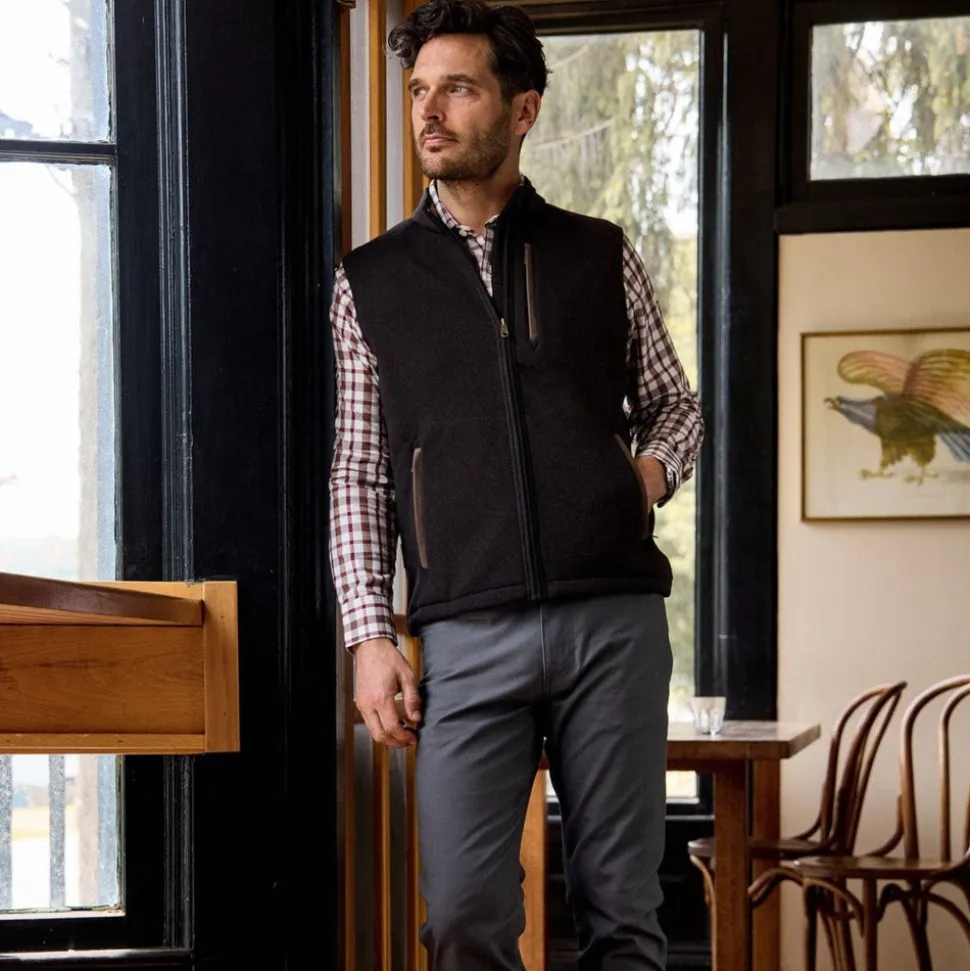 Men’s Warren Polywool Fleece Vest