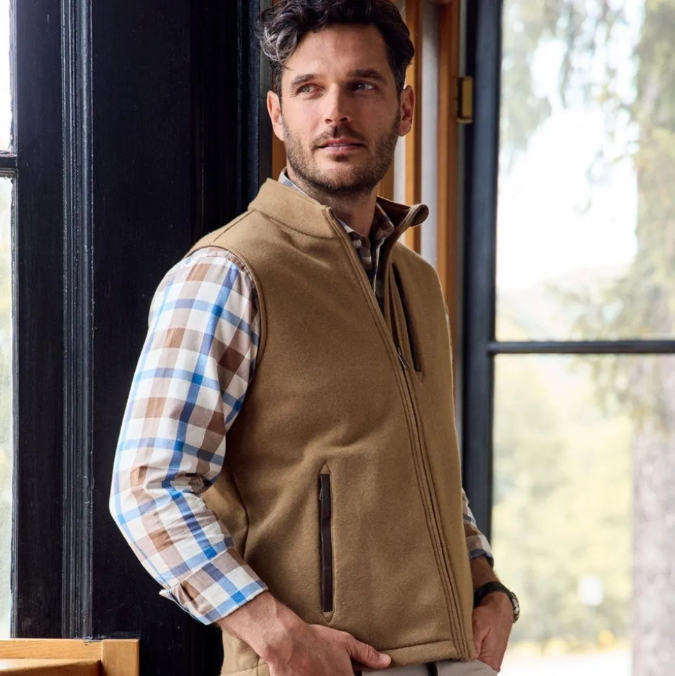 Men’s Warren Polywool Fleece Vest