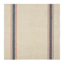 Menton Napkin in Natural & Denim, Set of 4