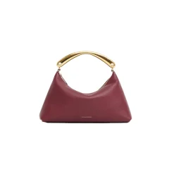 Metal Handle Rhea in Oxblood