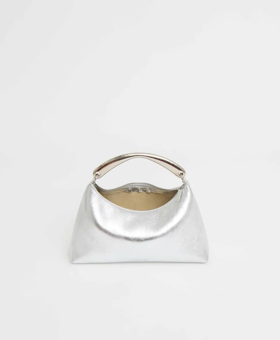 Metal Handle Rhea in Silver