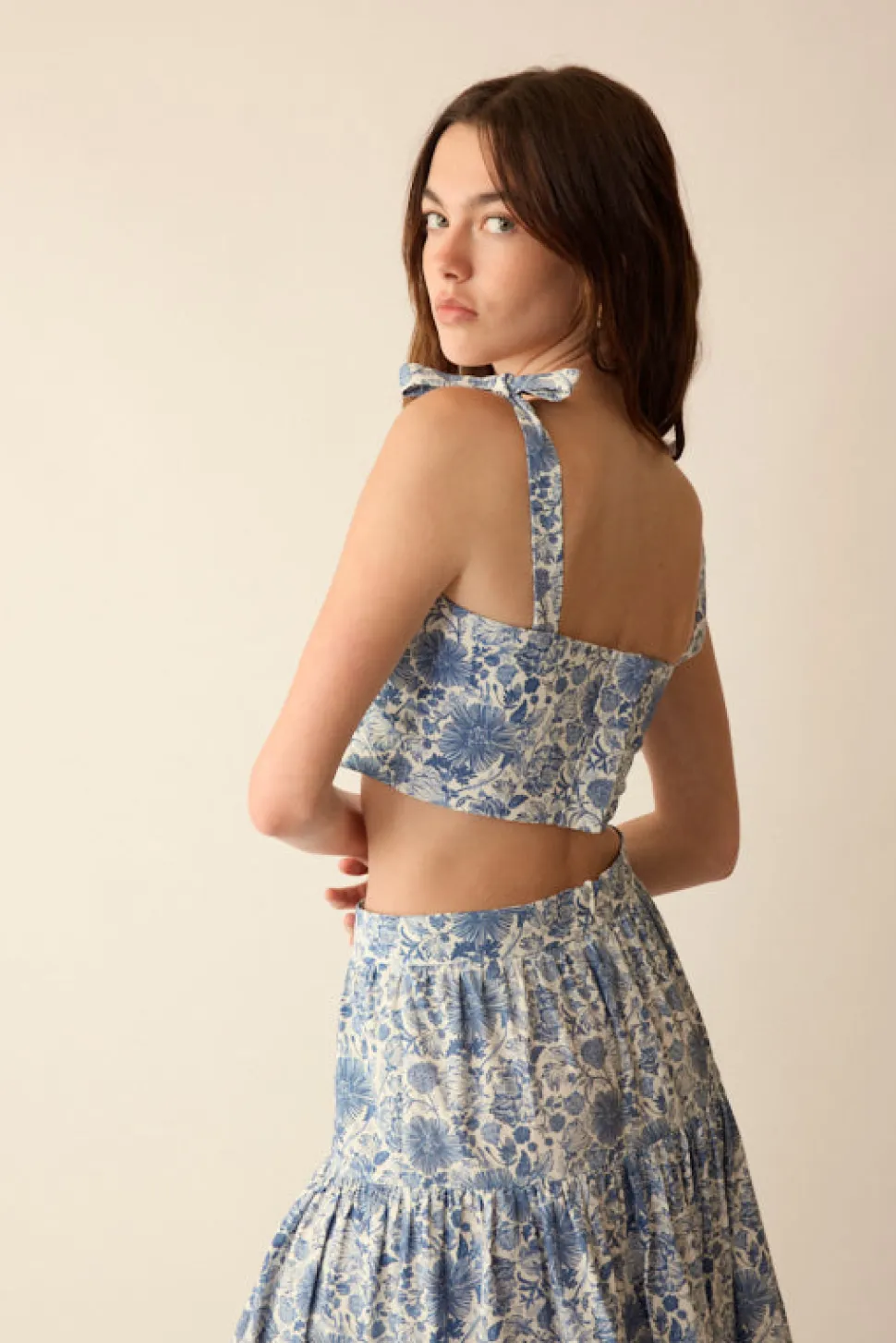 Mia Top in Blue