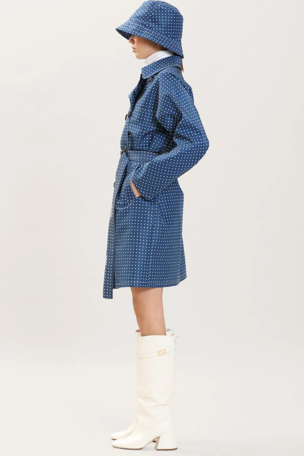 Microdot Raincoat