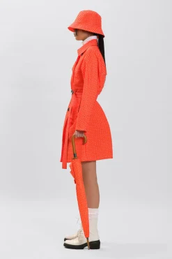 Microdot Raincoat