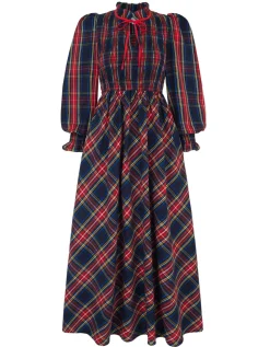 Midnight Tartan Izzy Dress
