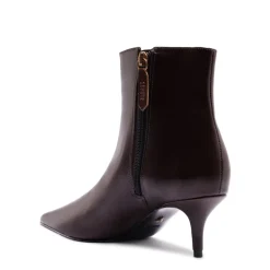 Mikki Mid Bootie in Dark Chocolate