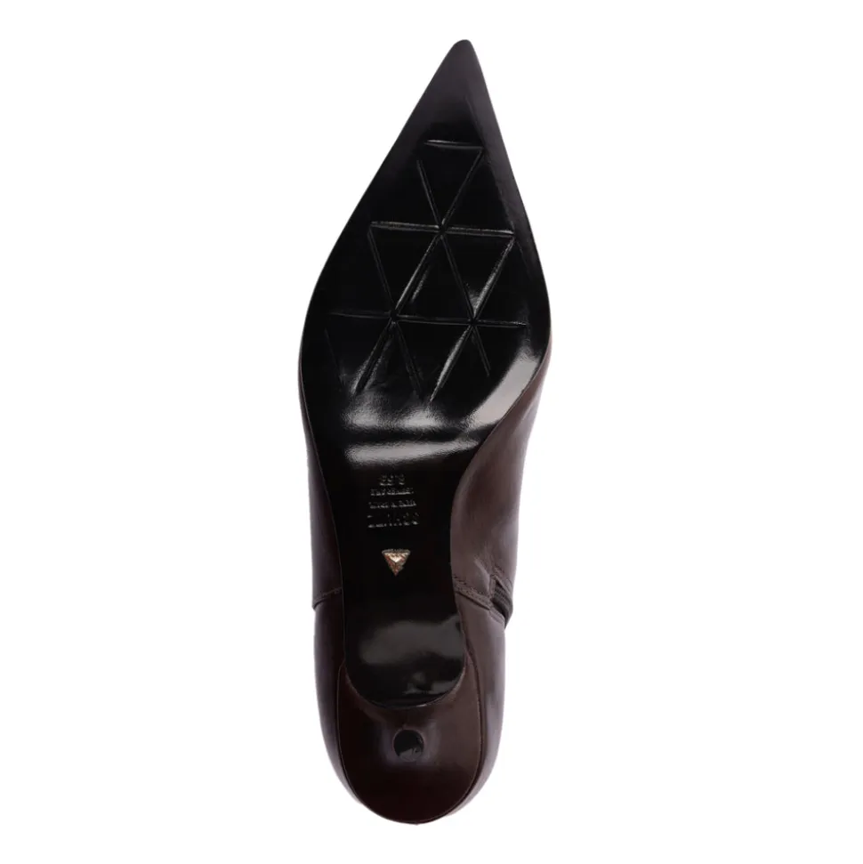 Mikki Mid Bootie in Dark Chocolate