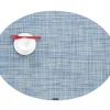 Mini Basketweave Oval Placemat