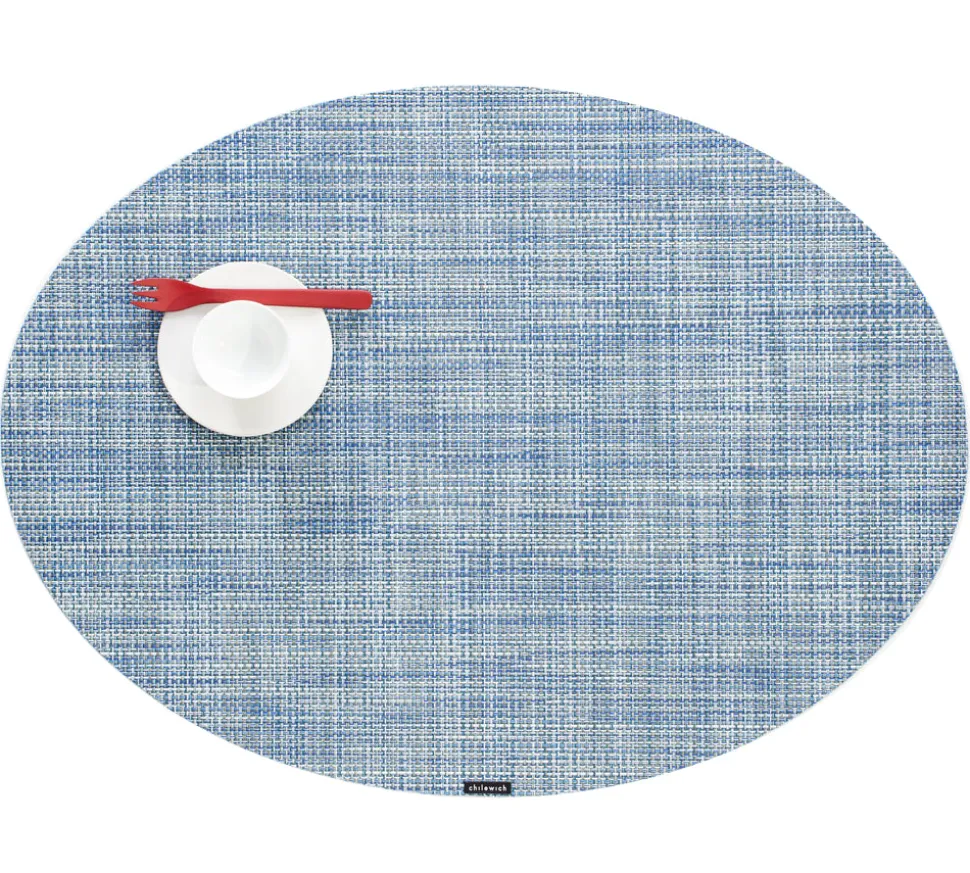 Mini Basketweave Oval Placemat