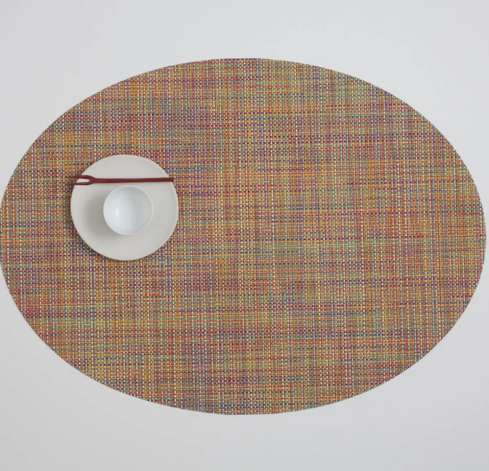 Mini Basketweave Oval Placemat