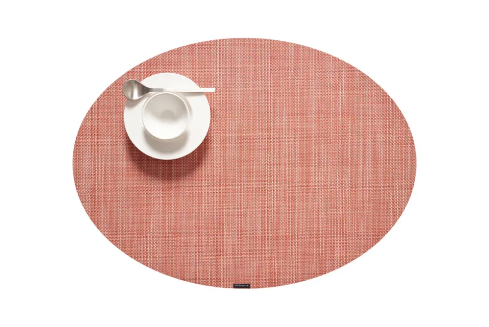 Mini Basketweave Oval Placemat